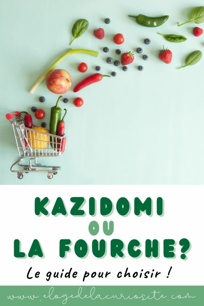 Kazidomi ou La Fourche : comparatif des deux magasins bio en ligne