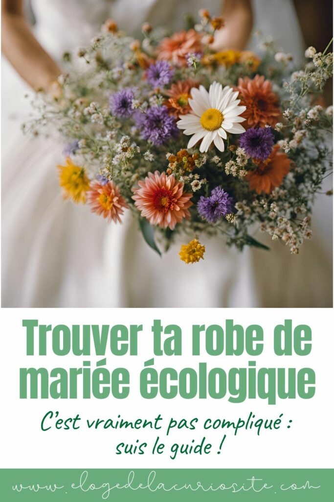 robe de mariage écologique et éthique