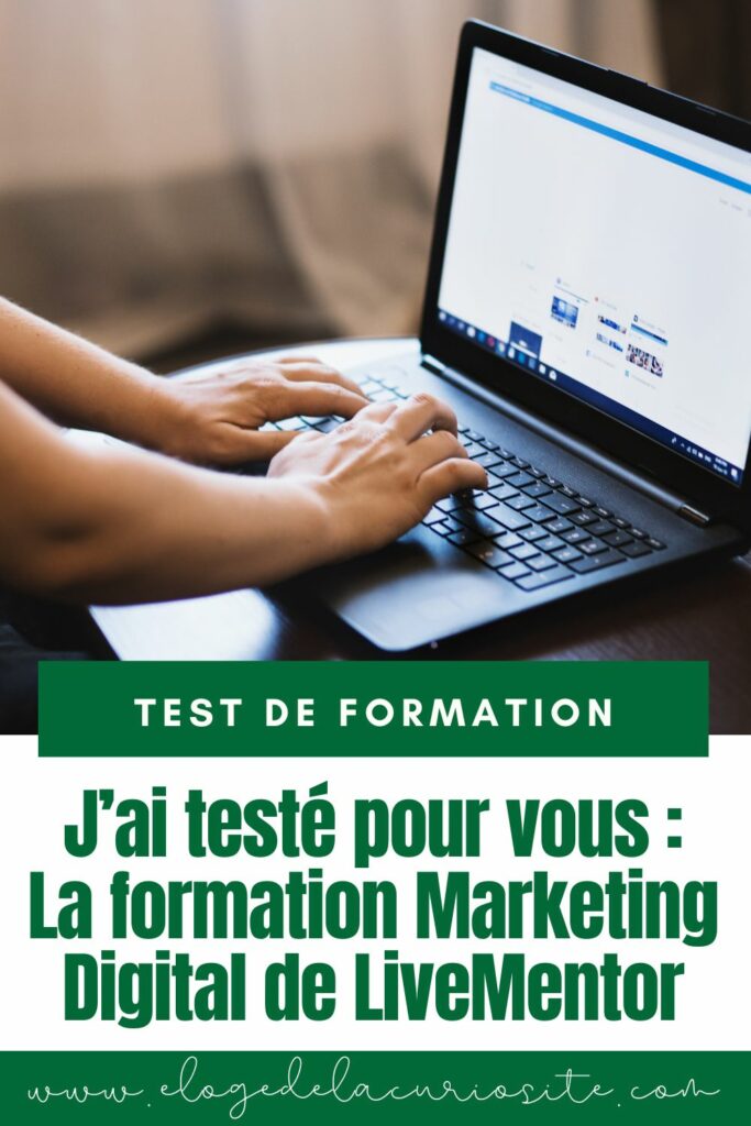 formation marketing digital livementor avis complet et honnête